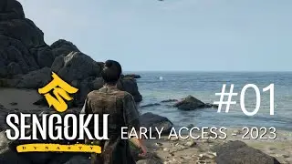 #01 - Vom  Schiffbruch zum ersten Haus ★ Sengoku Dynasty  - Early Access 2023