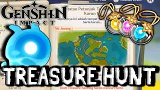 THE LOST TREASURE IN MT. AOZANG! GENSHIN IMPACT EVENT LOST RICHES