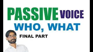 Passive Voice |  Active Voice | Passive Voice Interrogative Sentences