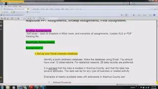 Demonstration 0: Q&A Of Business Geography Technology
