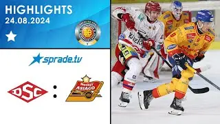 24.08.2024 - Highlights - Deggendorfer SC vs. Asiago Hockey