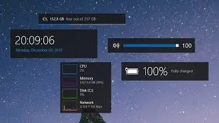 Gadgets for Windows 10