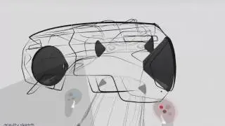 Gravity Sketch VR, Sketch timelapse