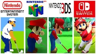 EVOLUTION OF MARIO GOLF GAMES #nintendo #mariogolf #switch #gaming #gameplay #games #game #golfgame