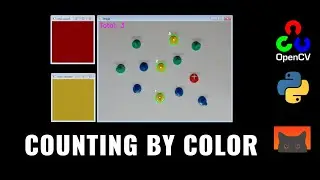 Object Counting by Color | OpenCV