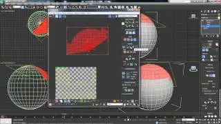 3ds max Modeling UVW Map Creating Seams