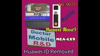 Huawei Nova9 (MGA-LX9) Id Removed by Sigmakey Using Test Point