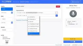 Picovoice Console Tutorial: Designing a Drive Thru with Rhino