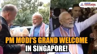 Indian Community in Singapore Welcomes PM Modi with Enthusiasm! | Asianet Newsable