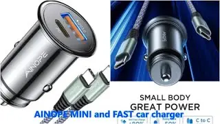 AINOPE MINI and FAST car charger