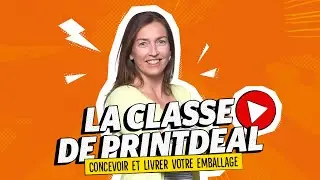La classe de Printdeal : conception d'emballages