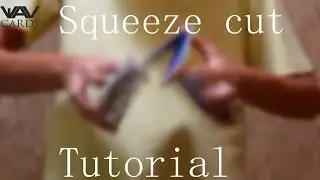 Squeeze cut - Tutorial \ Cardistry: Two Handed cuts #43