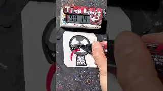 【ASMR】Drawing Venom(Sprunki) in 40Sec
