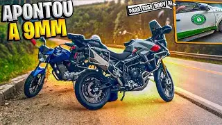 PRIMEIRO ENQUADRO DE TIGER 900 RALLY PRO 2025 E MIX 2014 AZUL FUÇADA 🚨🔥