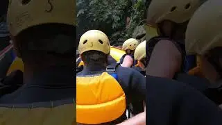 Whitewater rafting 23-ft Tutea Falls in New Zealand 😱 