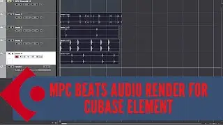 Cubase Element Tip | Q&A | How To Render Audio from MPC Beats Without Render In Place