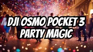 EPIC Christmas Party: The DJI Osmo Pocket 3 is MAGIC