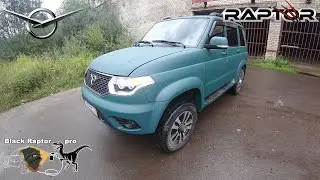 Painting and processing of UAZ Patriot
