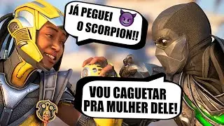 Cyrax amante do Scorpion? - MK1: NOOB SAIBOT TODAS AS FALAS