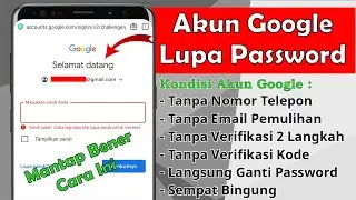 How to Recover a Forgotten Google Account Password | Forgot Google Account Password