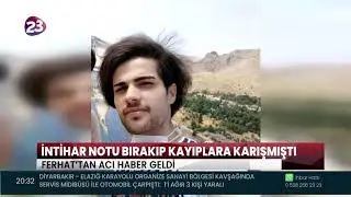 İNTİHAR NOTU BIRAKIP KAYIPLARA KARIŞMIŞTI