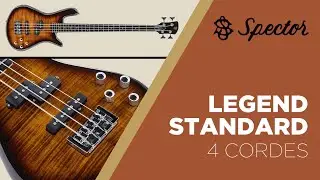 Basse électrique SPECTOR LEGEND STANDARD 4 cordes (vidéo Algam Webstore)