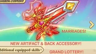 NEXT UPDATE SNEAK PEEK! MARRIAGES, ARTIFACT, & NEW WINGS! #legendofmushroom