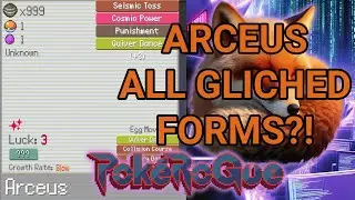 POKÉROGUE ALL GLICHED ARKEUS FORMS