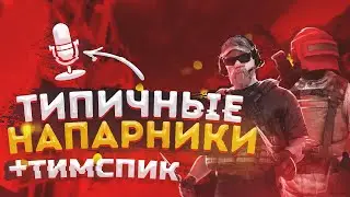 ТИПИЧНЫЕ НАПАРНИКИ🤬 | + ТИМСПИК🎤