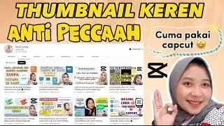EASY HOW TO MAKE YOUTUBE THUMBNAILS FOR BEGINNERS USING CAPCUT ONLY