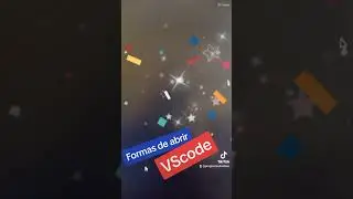 Formas de abrir VScode