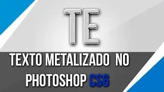 Texto Metalizado  No  Photoshop Cs6  2015 (Metallic Text in photoshop cs6 )