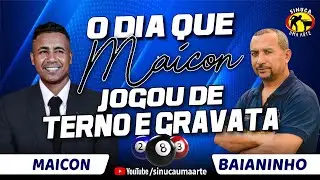 O dia Que Maycon jogou de terno