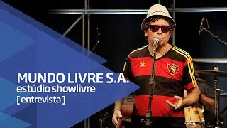 Fred 04 fala sobre seu DVD Mangue Bit Ao Vivo - Mundo Livre S.A. no Estúdio Showlivre 2016