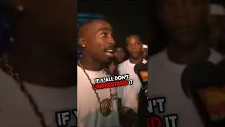 2Pac on Funk Flex & Q-Tip Sneak Dissing The West Coast! #2pac #tupac #90s #90shiphop