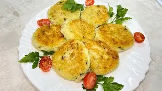 Lean cutlets of zucchini and rice. Vegan cutlets.