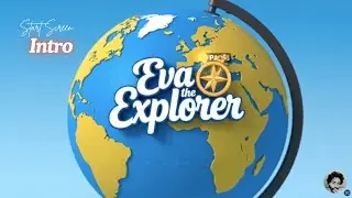 Eva the Explorer | AI Animated YouTube Intro with Mascot | Devendra AI Studio