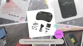 Virtual Laser Keyboard Bluetooth- compatible Wireless Projector Phone Keyboard For Computer Iphon...
