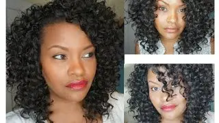 HOW TO - CROCHET BRAIDS WITH FreeTress GoGo Girl Curl (Alopecia, Fine Hair, Hair Loss)