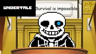 Ace Attorney But SANS is the defendant (Objection.lol)