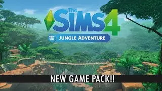 NEW SIMS 4 GAME PACK: Jungle Adventure - Trailer analysis