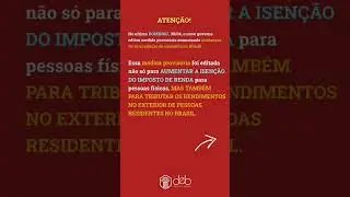 NOVIDADE NA ARRECADAÇÃO DE IMPOSTOS!