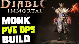 NEW Monk PvE Build - Continual Damage Skills Push CHALLENGE RIFTS | Diablo Immortal