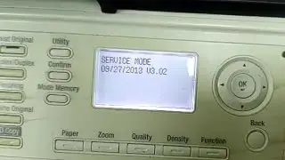 How to auto adjust TCR in Konica Minolta Photocopy Machine 215 | Daily new solutions | 