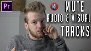 How To Mute Audio & Visuals In Adobe Premiere Pro 2021
