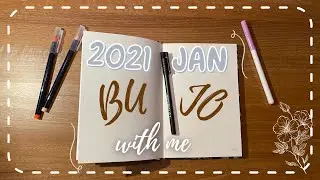 My 2021 BUJO setup ✨