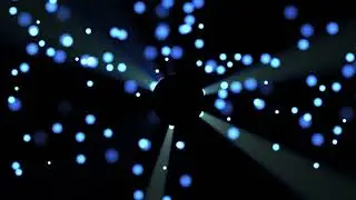 Motion background video, blue screen lens fade light animation-Motion Effect