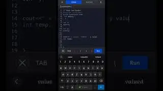 swap two number in cpp 