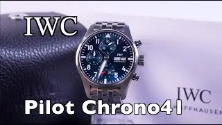 IWC Chrono 41 Pilot unboxing, review, and comparison to Mark XX