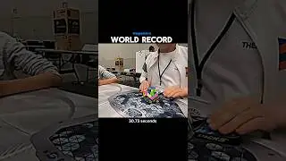 Solve megaminx cube in 30.73 seconds World record #viral #rubikscube #shorts
